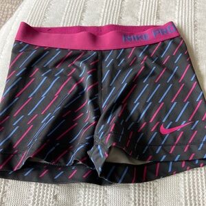 Nike pro spandex shorts